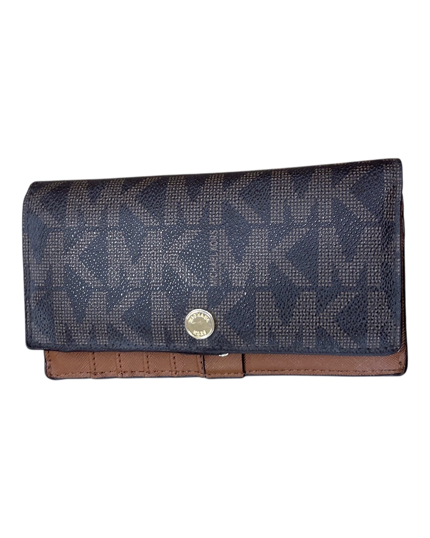 Wallet Designer By Michael Kors In Brown, Size:Small