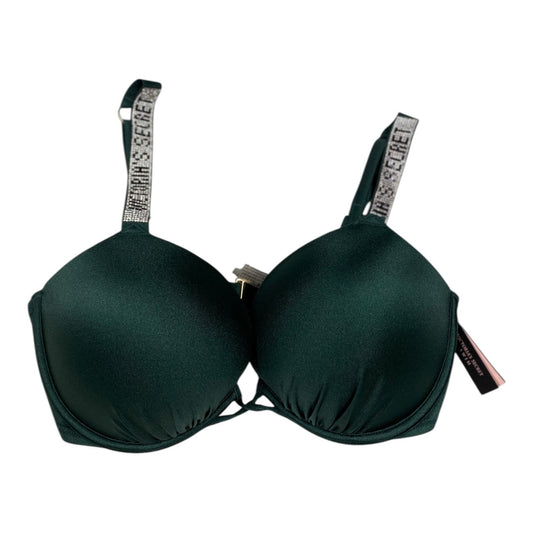 Swimsuit Top By Victorias Secret In Green, Size: 34DD