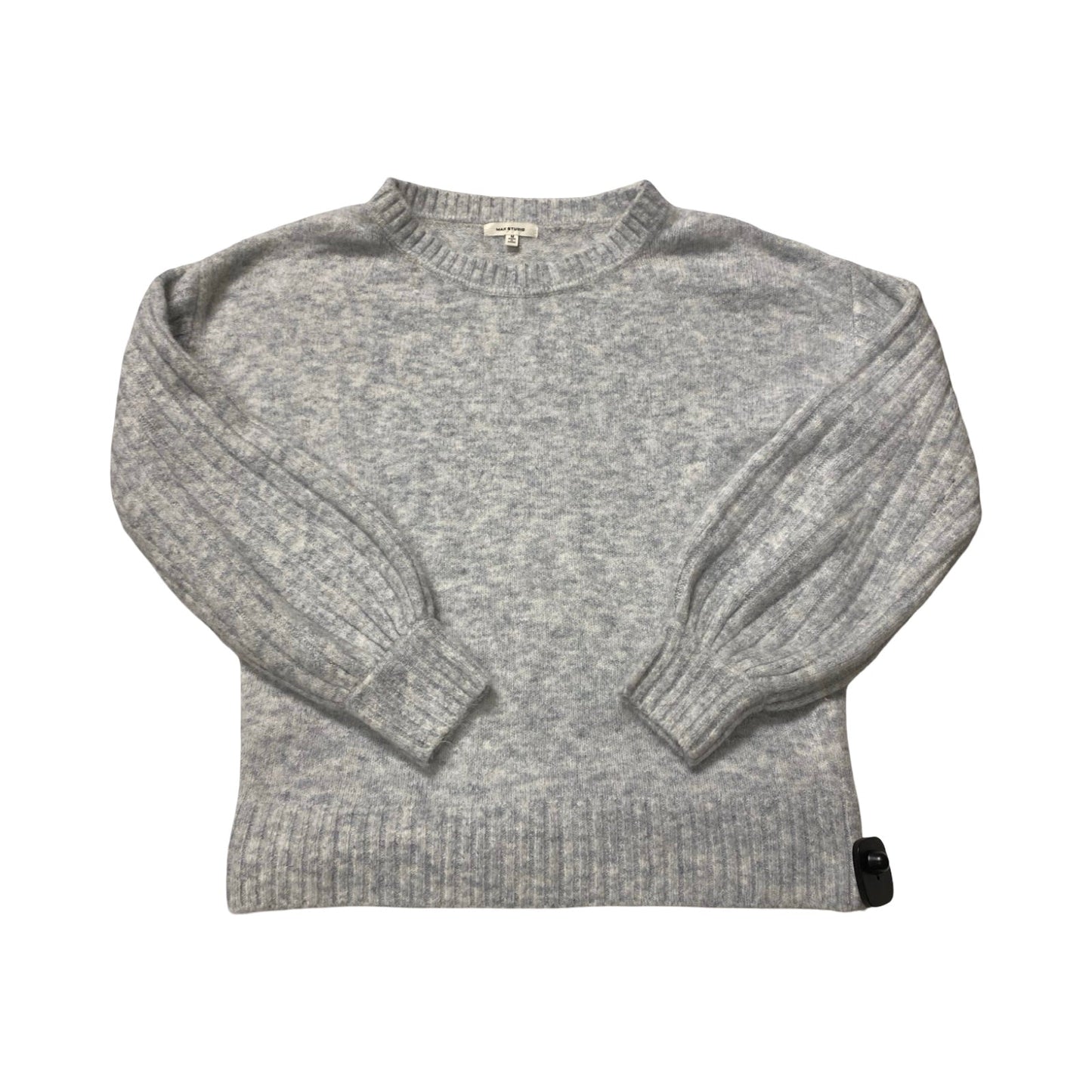 Sweater By Max Studio In Grey, Size:M
