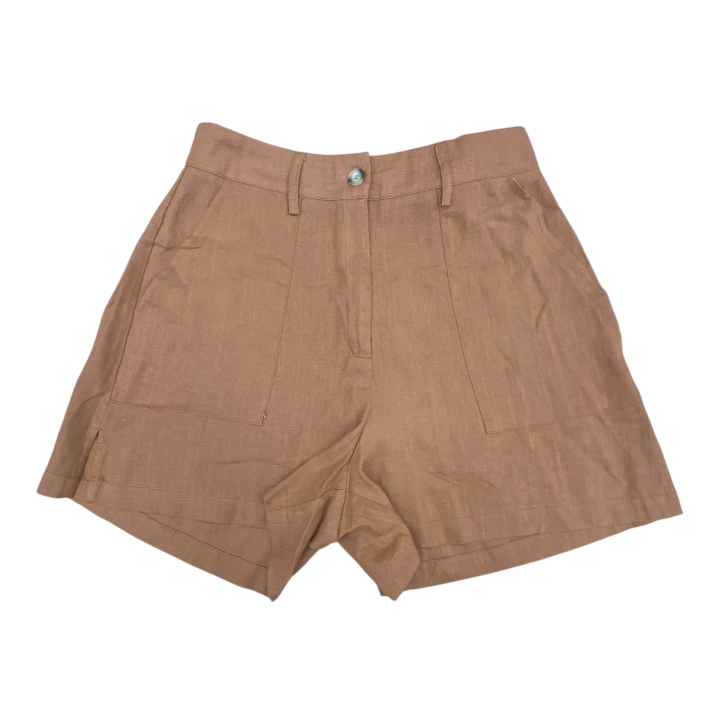 Shorts By Aakaa In Brown, Size:M