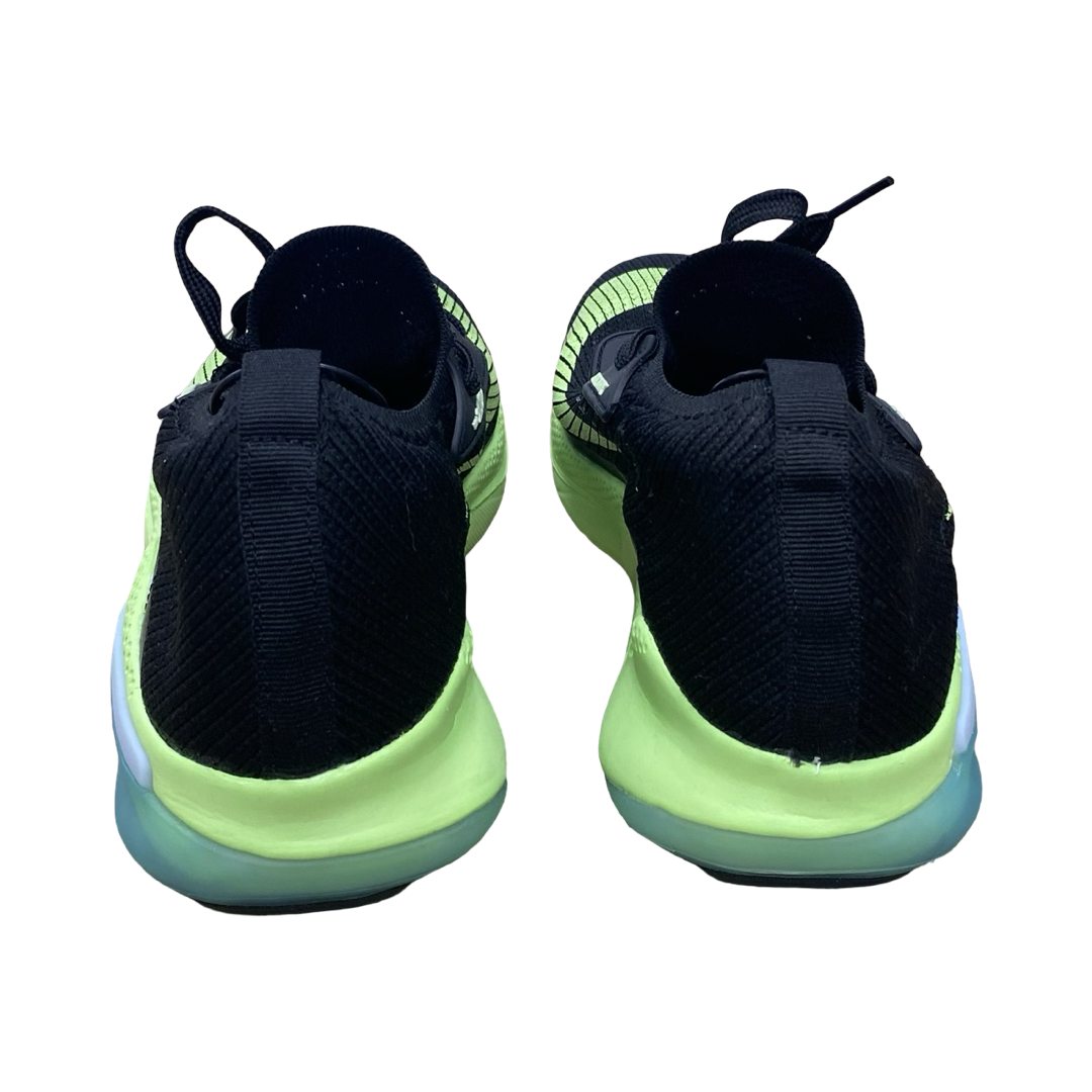 Shoes Athletic By LFL In Black & Green, Size:8.5