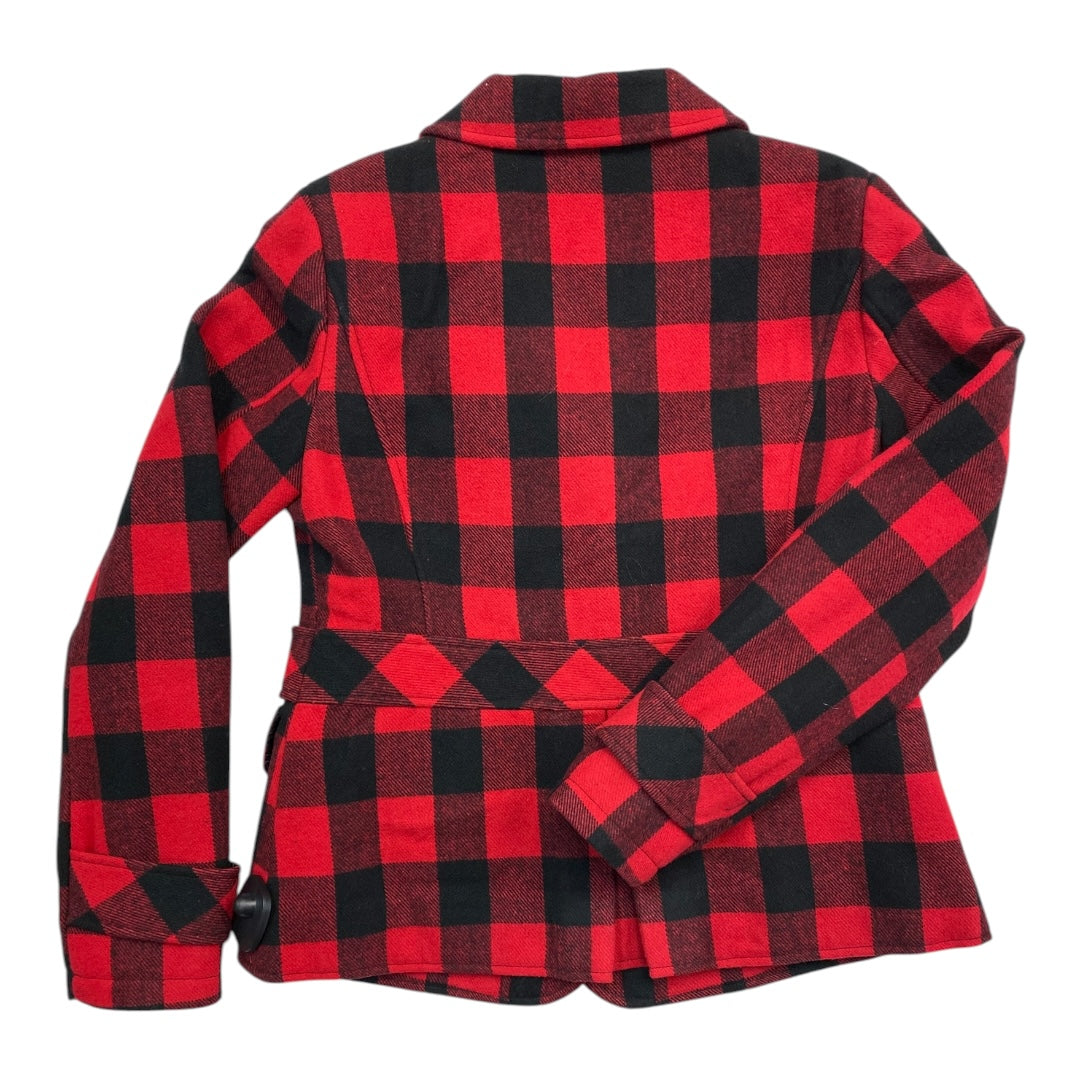 Coat Other By Relativity In Black & Red, Size:M