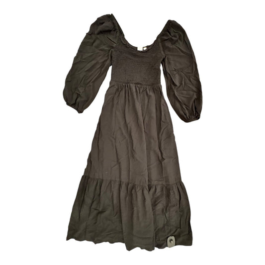 Dress Casual Maxi By Gap In Black, Size:Xs