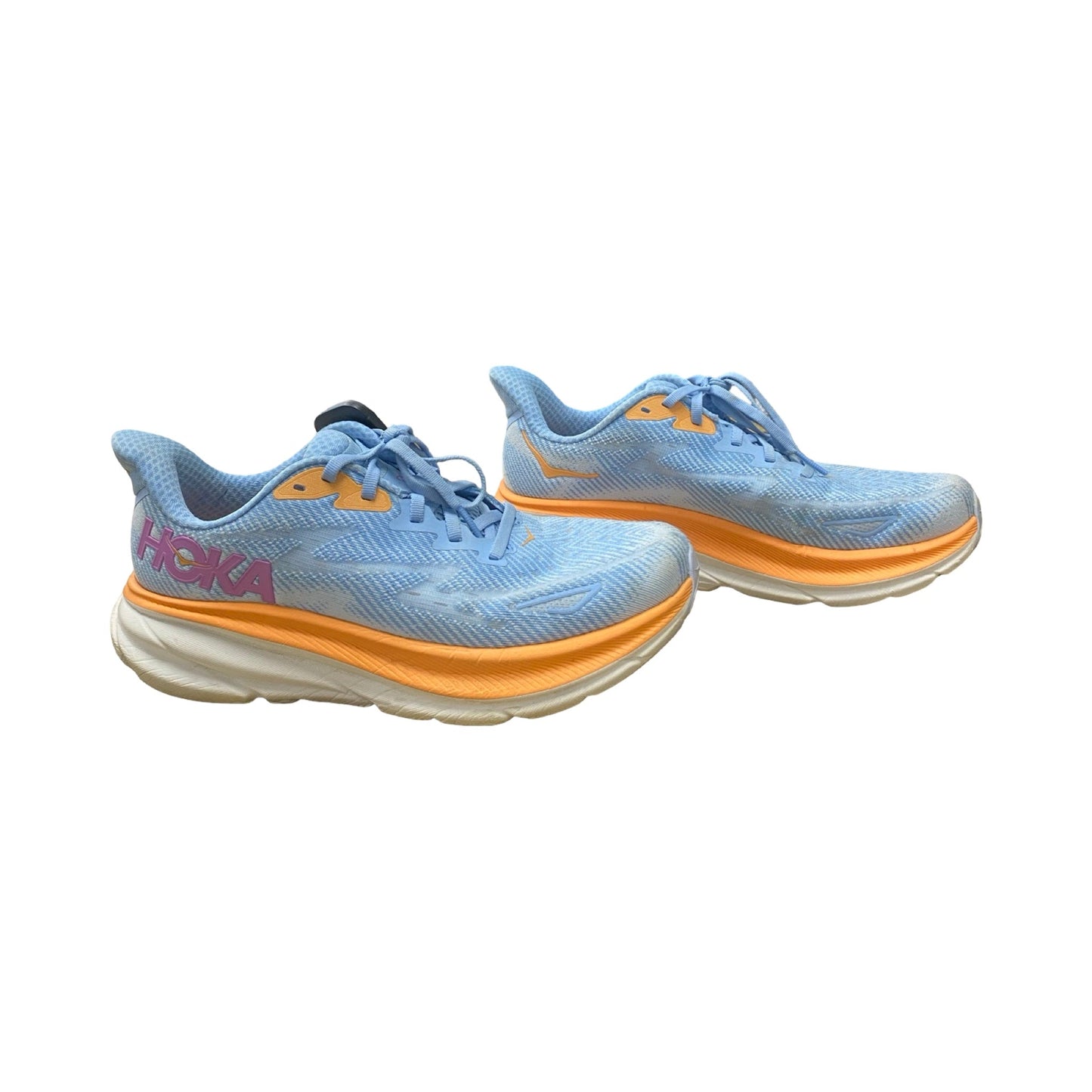 Shoes Athletic By Hoka In Blue & Orange, Size:8.5