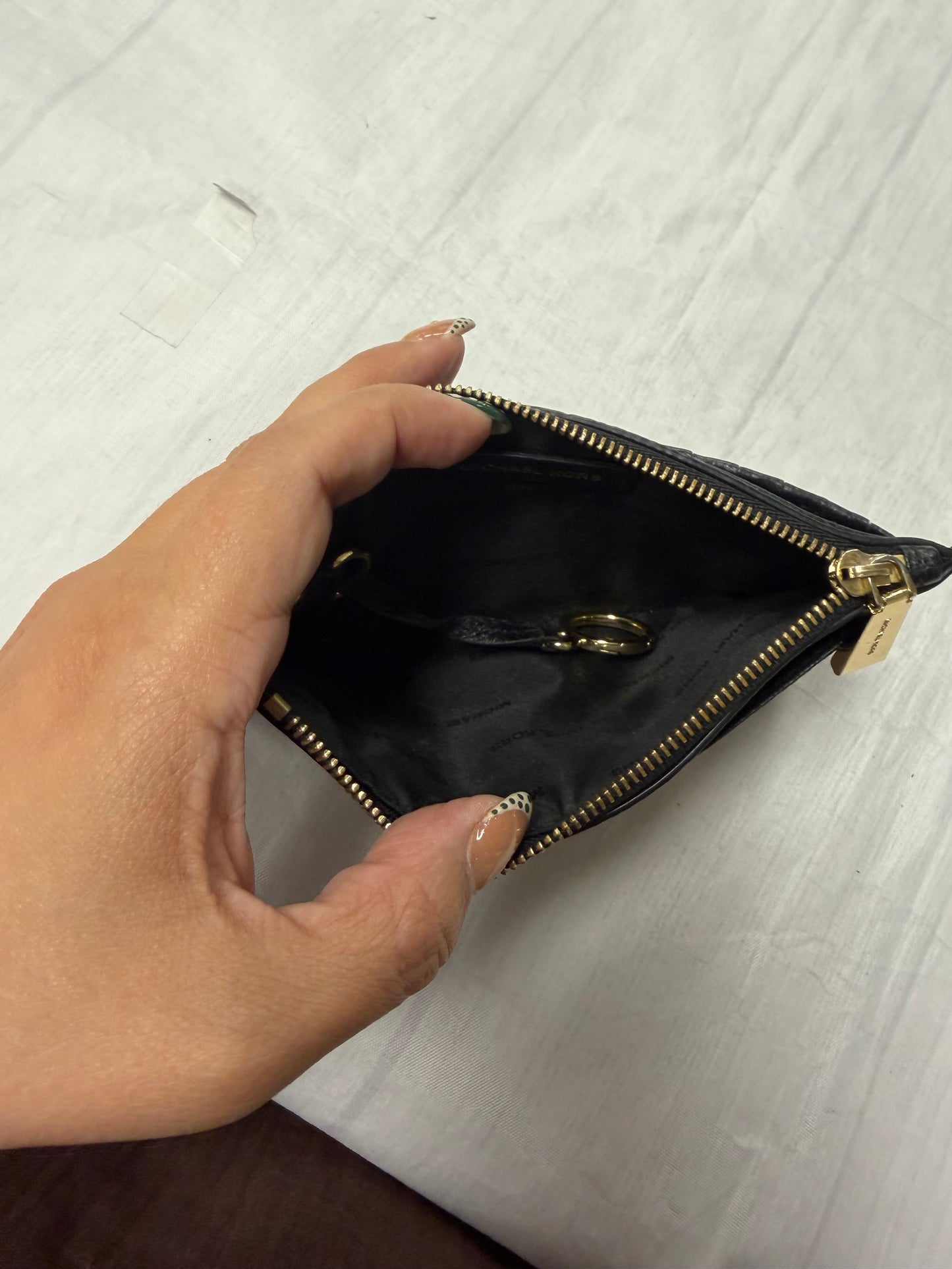 Wallet Designer By Michael Kors In Black, Size:Small