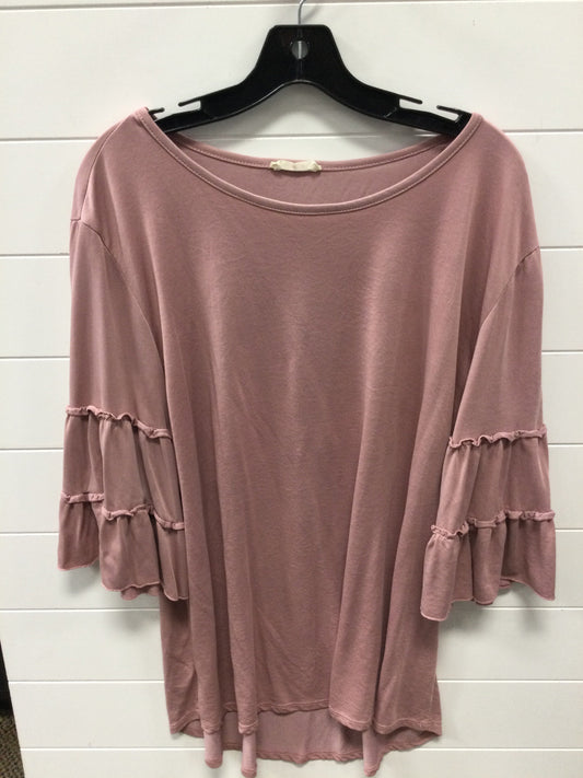 Top Ls By Hummingbird In Pink, Size:1X