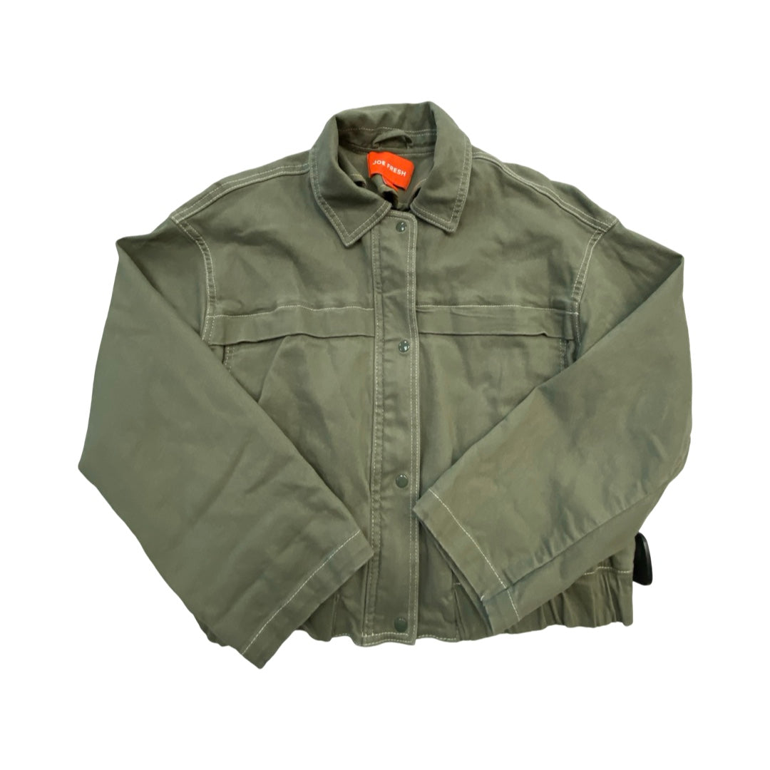 Jacket Utility By Joe Fresh In Green, Size:Xs