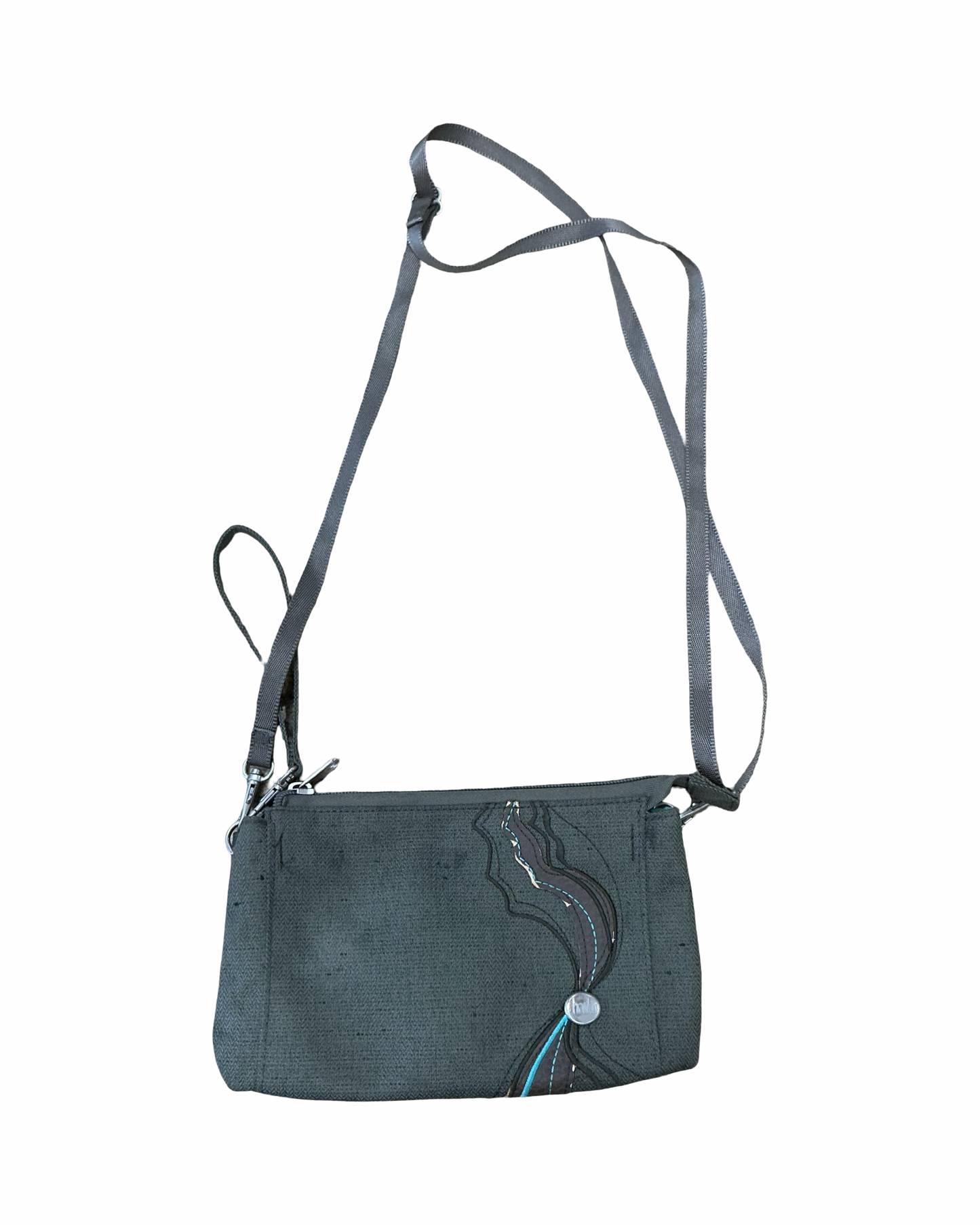 Crossbody By Clothes Mentor In Green, Size:Small