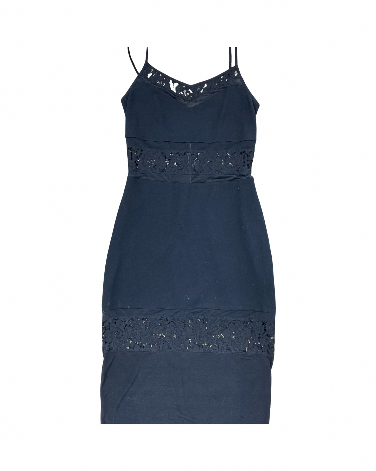 Dress Casual Midi By French Connection In Black, Size:M