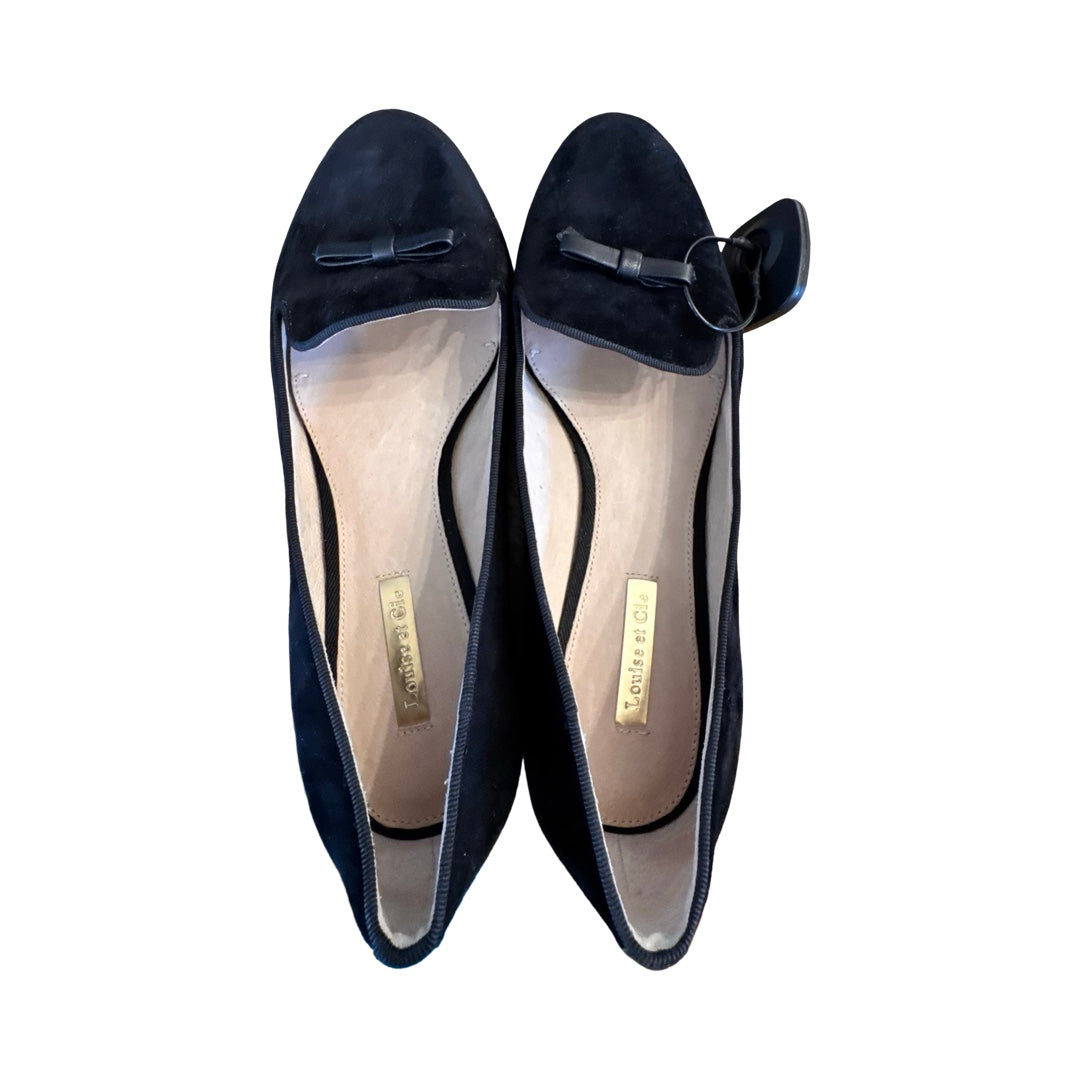 Shoes Flats By Louise Et Cie In Black, Size:8.5