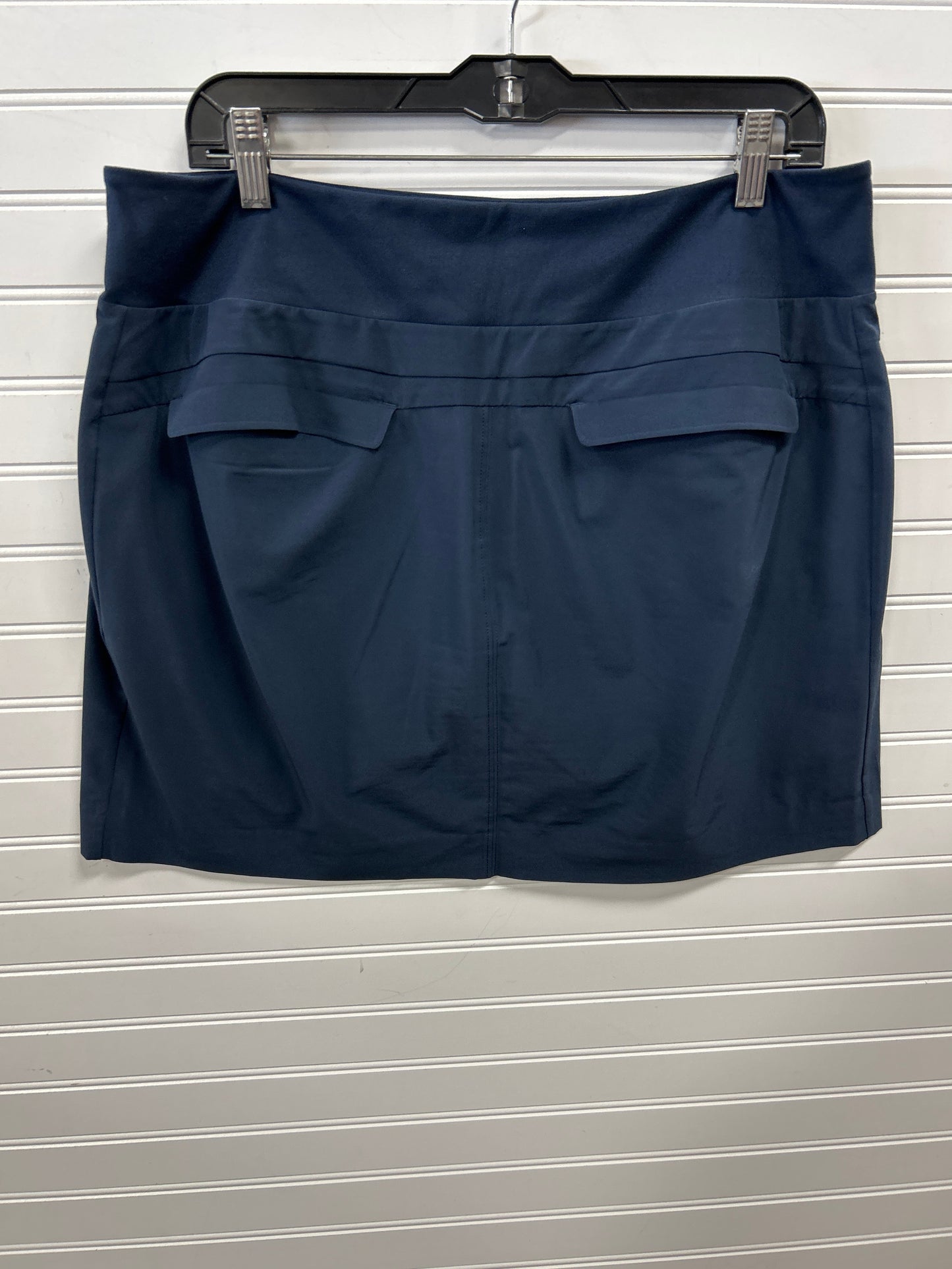 Athletic Skort By Athleta In Navy, Size:14