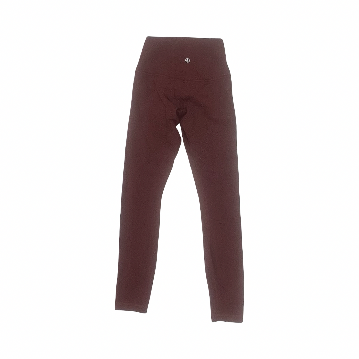 Athletic Leggings By Lululemon In Maroon, Size:2