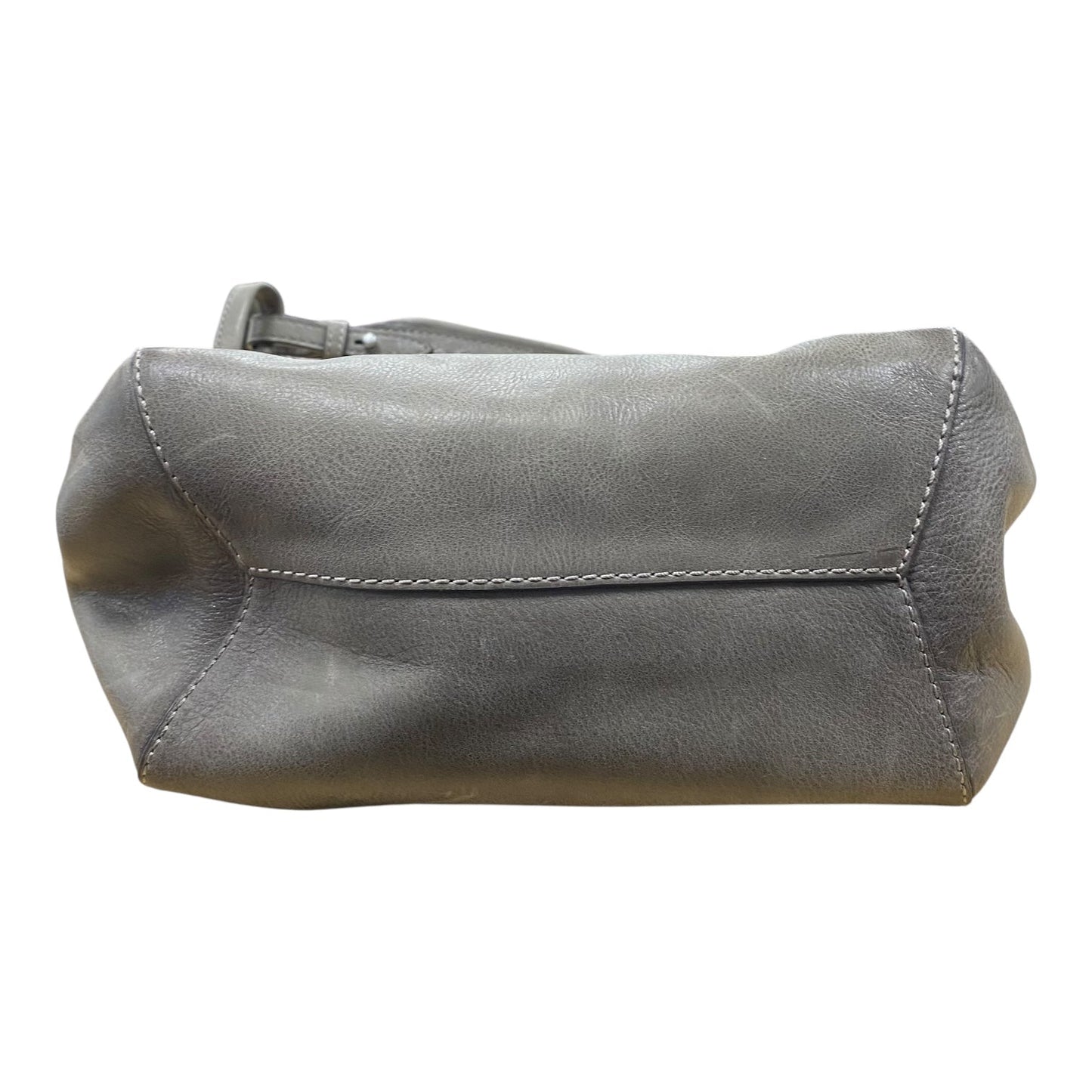Handbag Designer By Frye In Taupe, Size:Medium