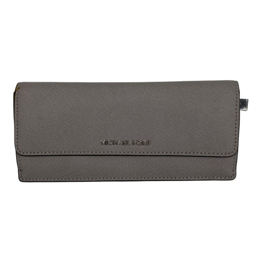 Wallet Designer By Michael Kors In Grey, Size:Medium