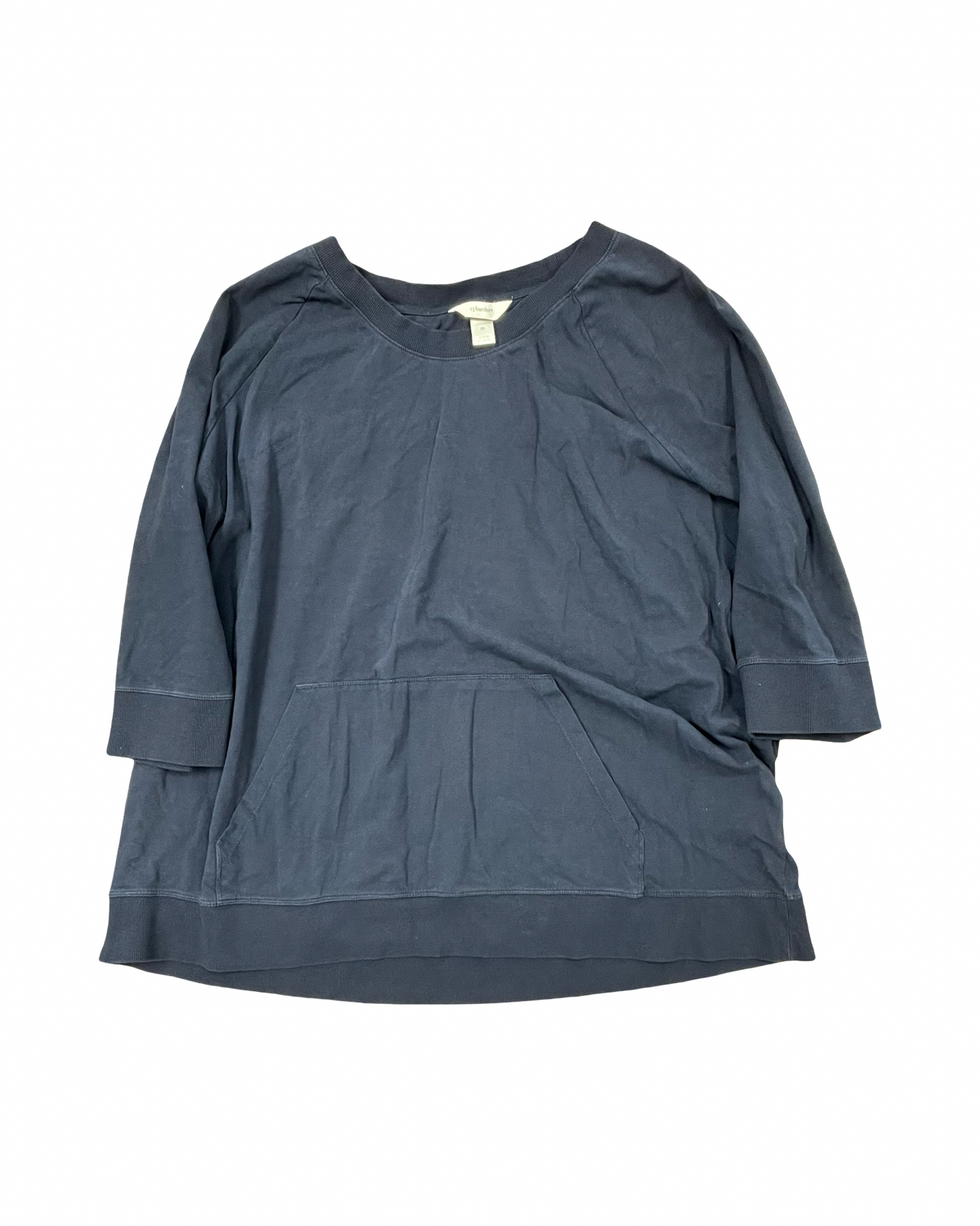 Top Ss By J Brand In Navy, Size:3X