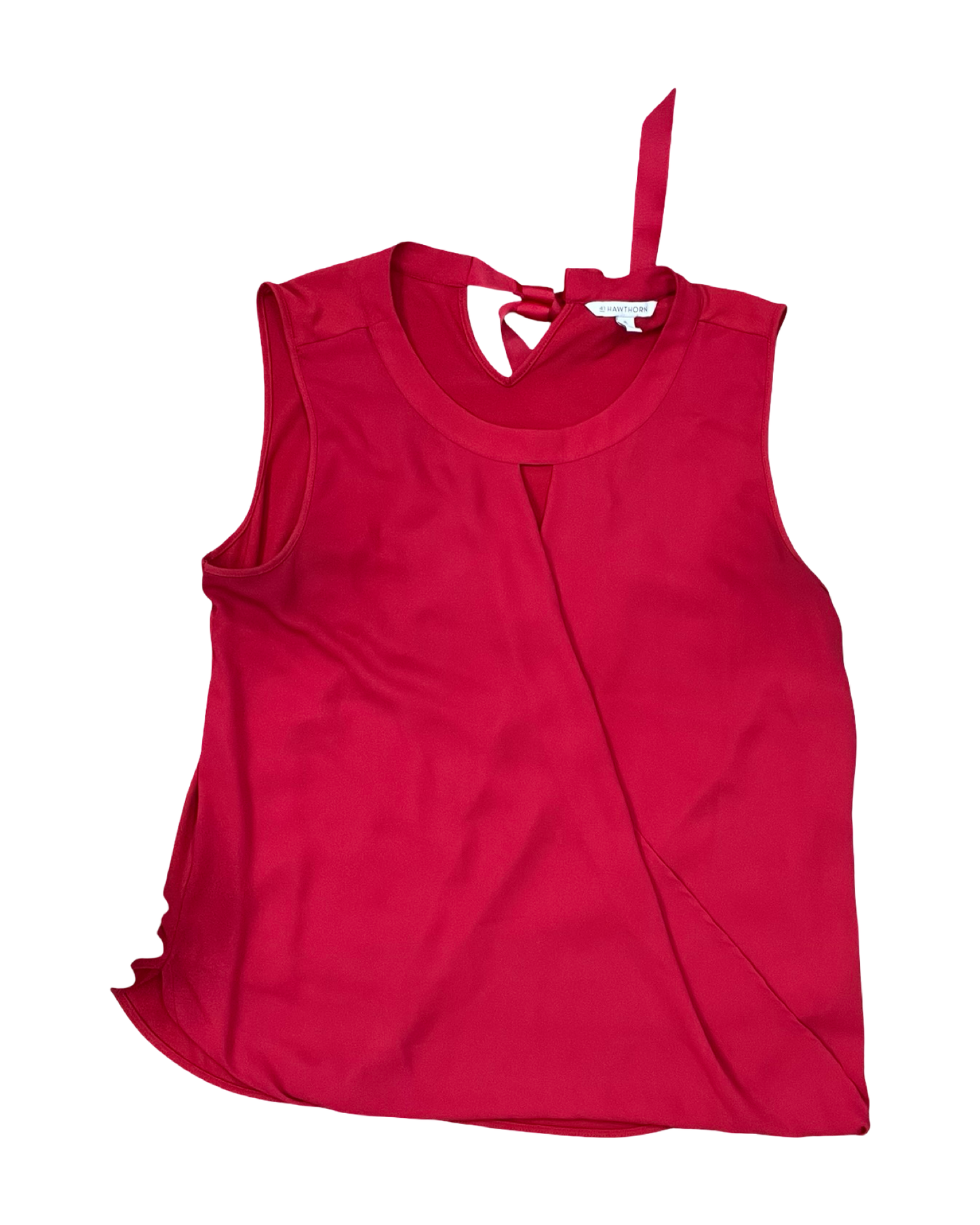 Top Sleeveless By 41 Hawthorn In Red, Size:Xl