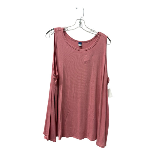 Tank Top By Old Navy In Pink, Size:2X