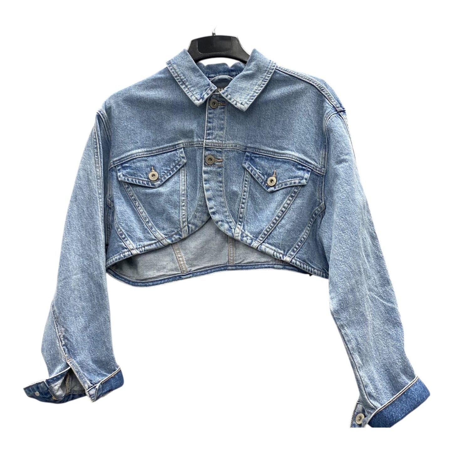 Jacket Denim By Torrid In Blue, Size:1X