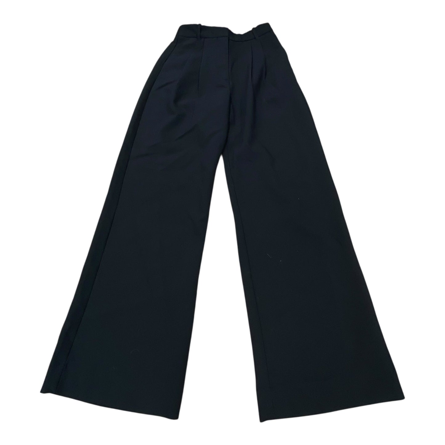 Pants Wide Leg By Abercrombie And Fitch In Black, Size:2P