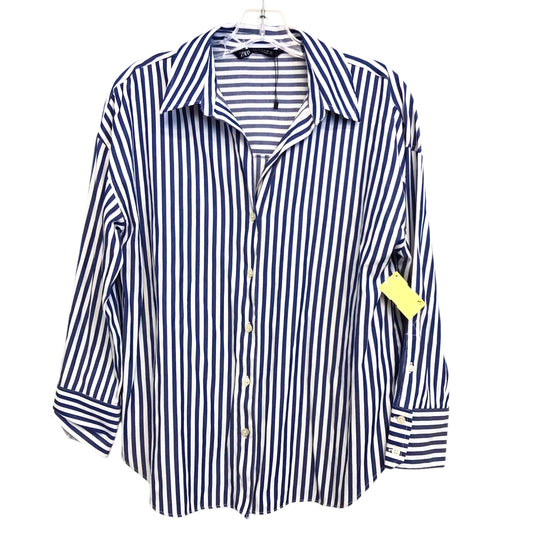 Top Ls By Zara In Striped Pattern, Size:M