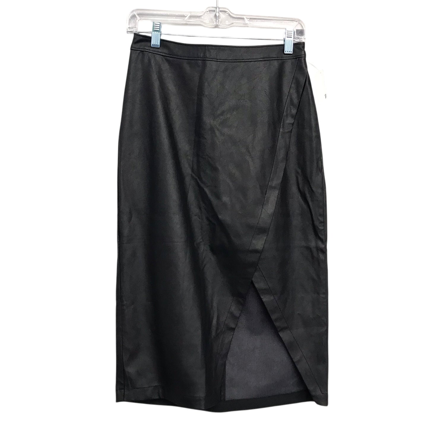 Skirt Midi By Abercrombie And Fitch In Black, Size:4