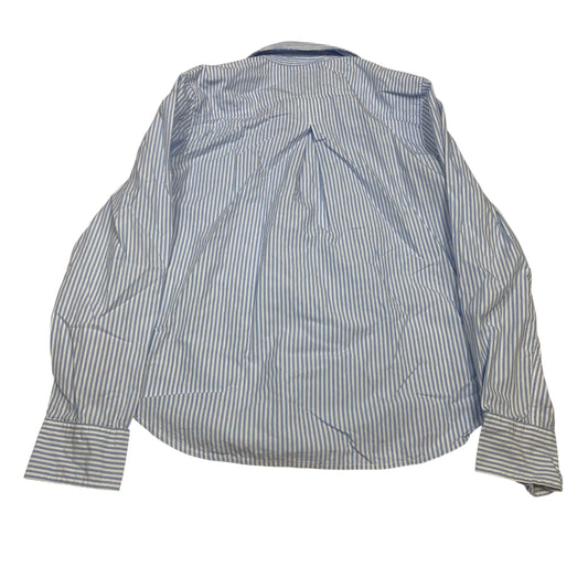 Top Ls Designer By Vineyard Vines In Blue & White, Size:M