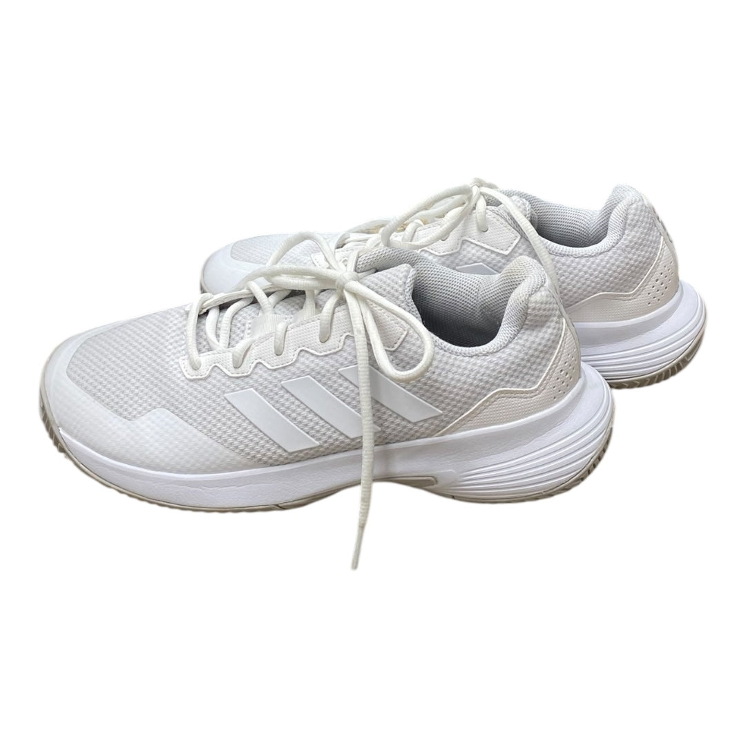 Shoes Athletic By Adidas In White, Size:7.5