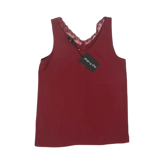 Blouse Sleeveless By Clothes Mentor In Red, Size:S