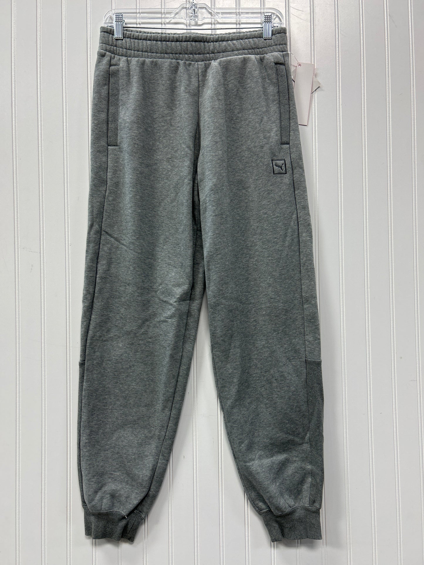 Athletic Pants By Puma In Grey, Size:M