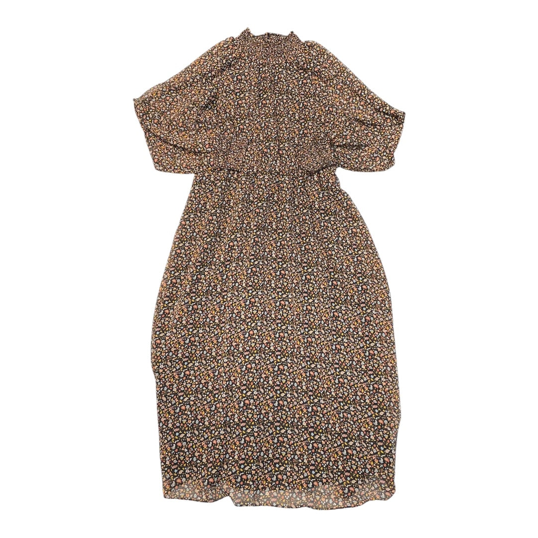 Dress Casual Maxi By Madewell In Multi, Size:L