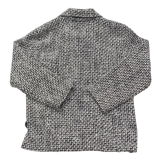 Blazer By Chicos In Black & White, Size:L