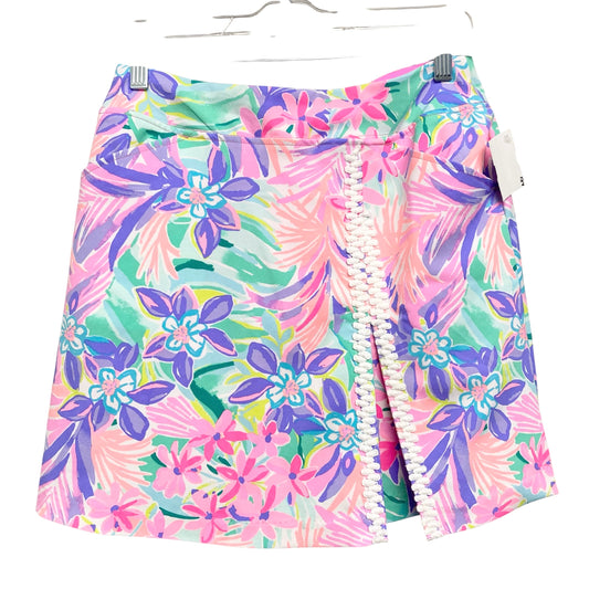 Skort Designer By Lilly Pulitzer In Multi, Size:2