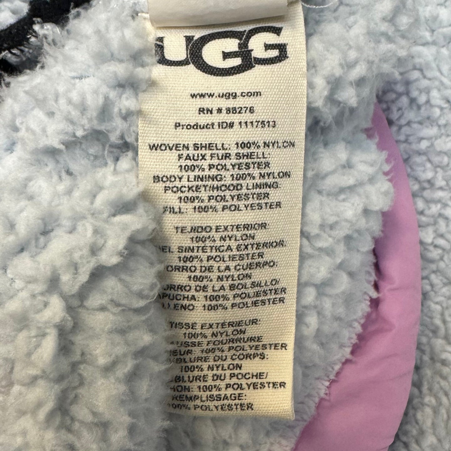 Iggy Sherpa Half Zip Pullover By Ugg In Grey, Size: S