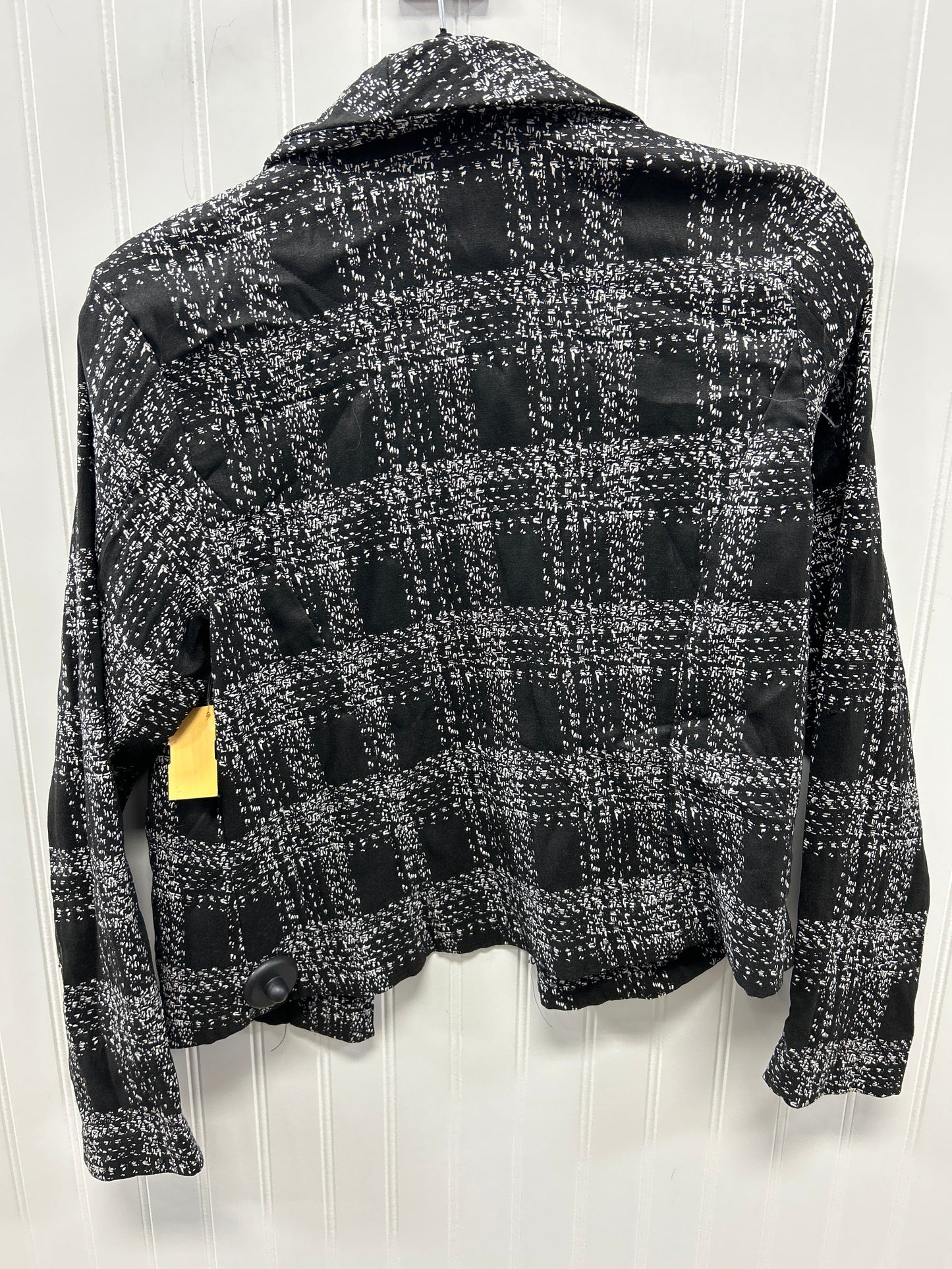 Blazer By Christopher And Banks In Black & White, Size:M