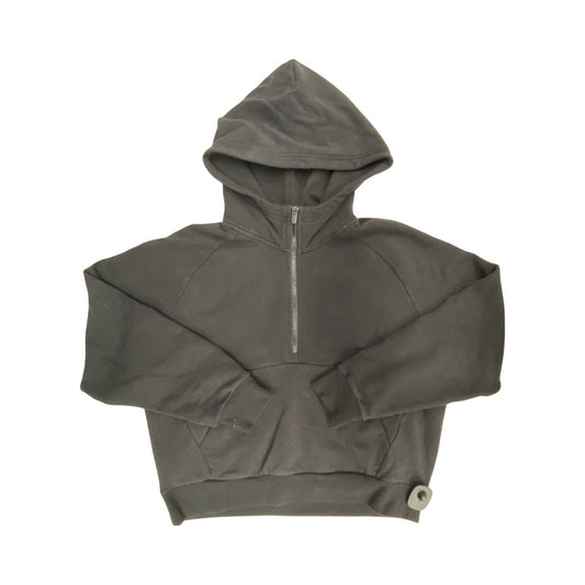 Athletic Sweatshirt Hoodie By Athleta In Black, Size:M