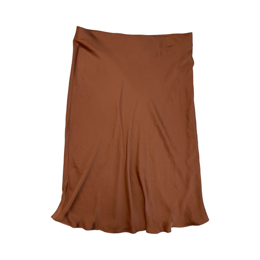 Skirt Maxi By Banana Republic In Brown, Size:14
