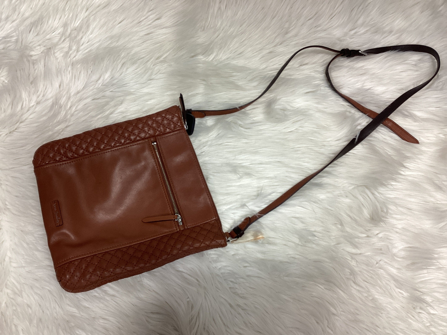 Handbag By Vera Bradley In Brown, Size:Medium