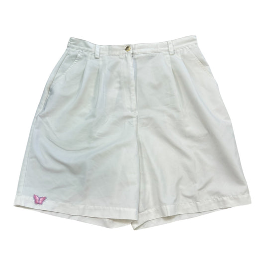 Shorts By Karen Scott In White, Size:12