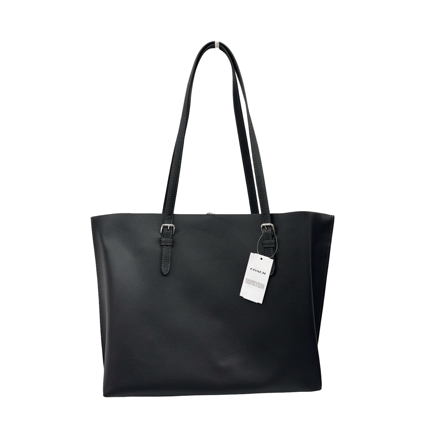 Handbag Designer By Coach In Black, Size:Large