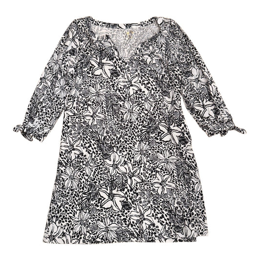 Dress Designer By Lilly Pulitzer In Black & White, Size:1X