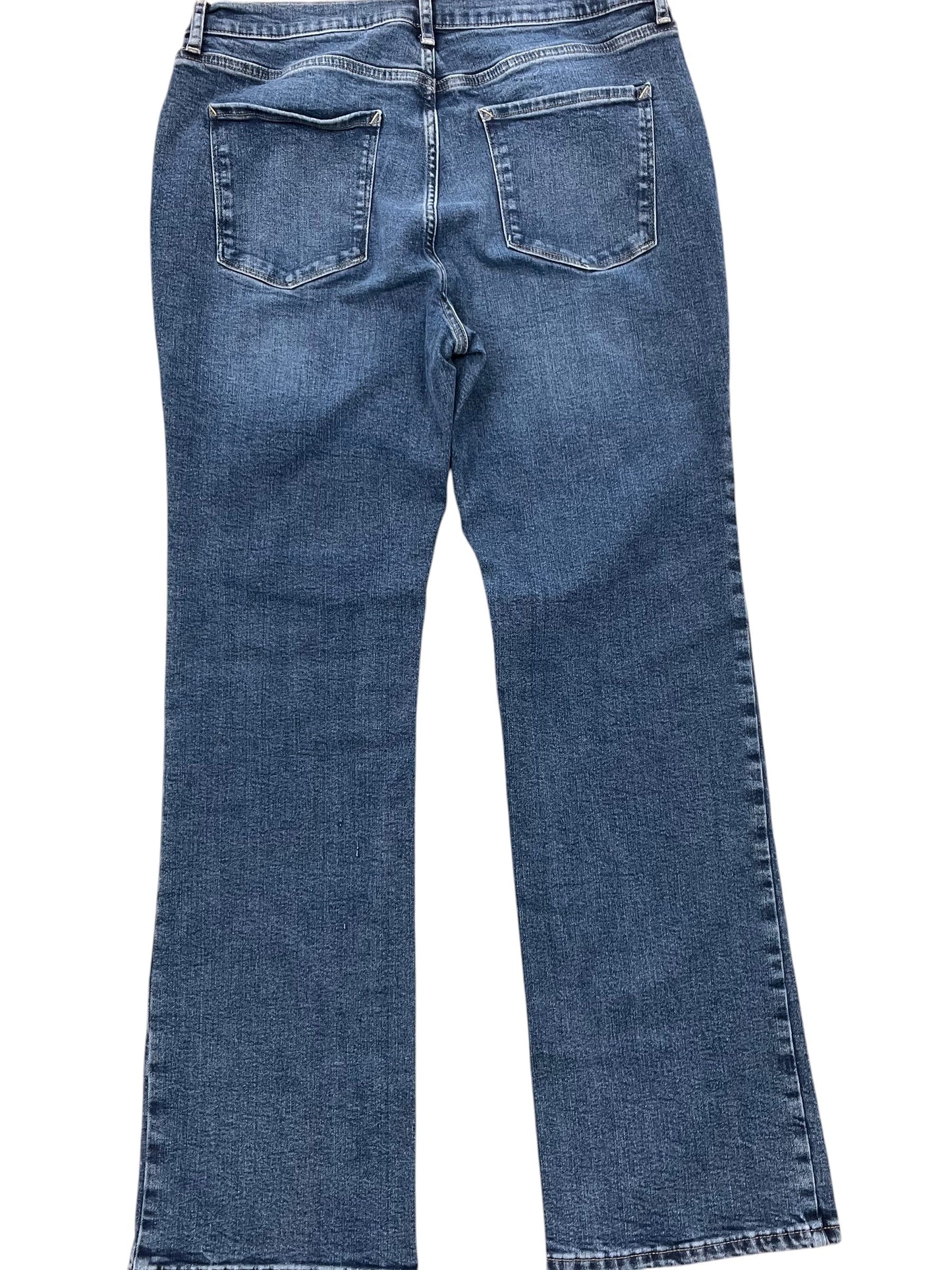 Jeans Boot Cut By Ana In Blue Denim, Size:14