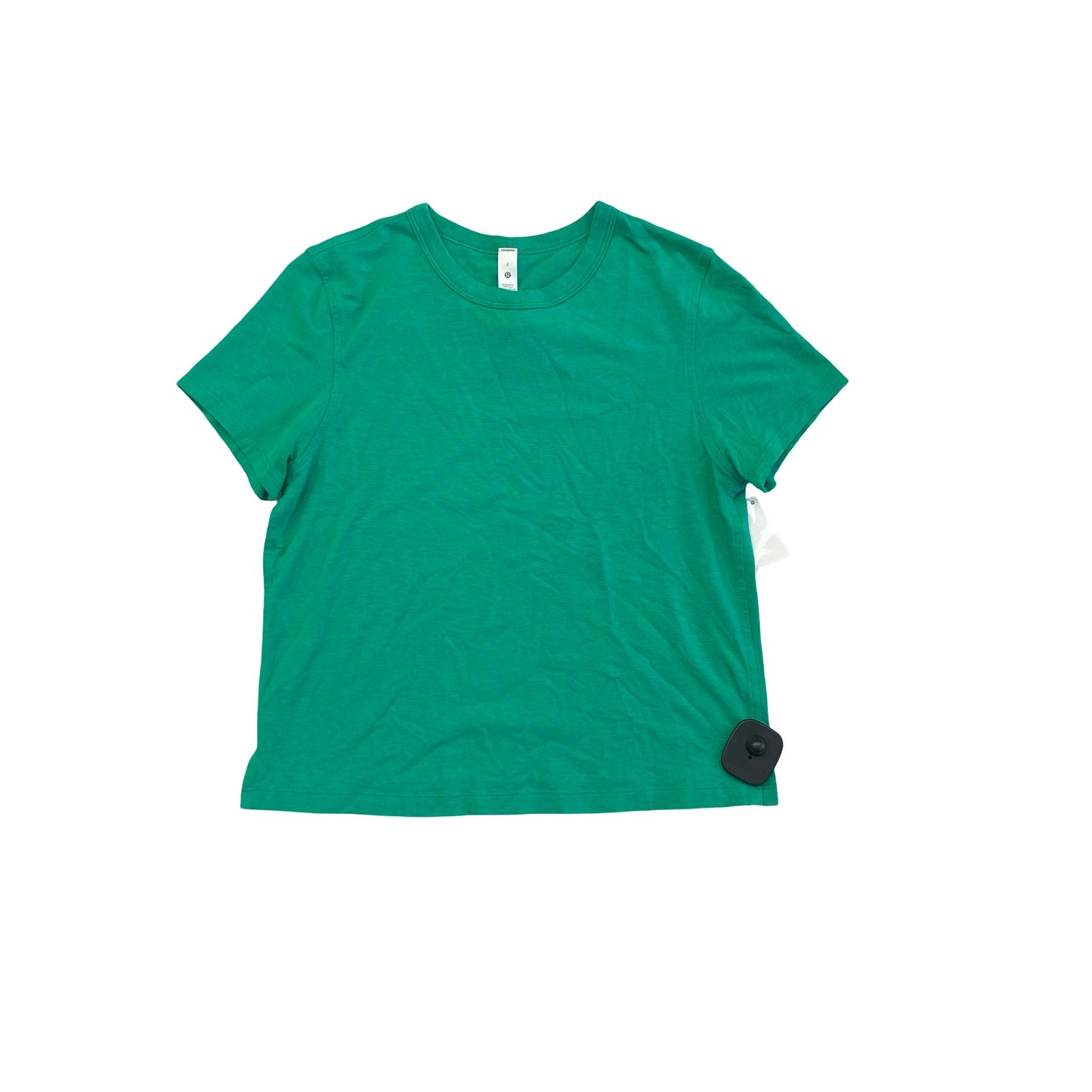 Athletic Top Ss By Lululemon In Green, Size:2