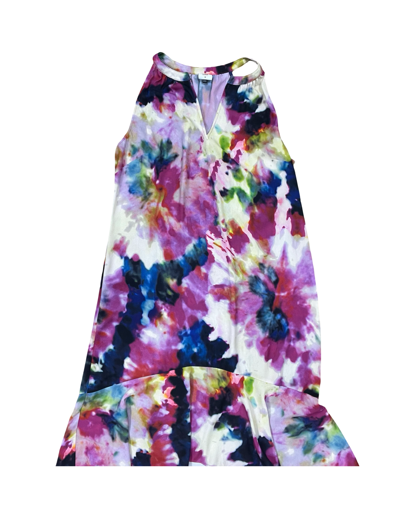 Dress Casual Midi By Cabi In Pink & Purple, Size:M