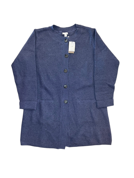 Cardigan By J. Jill In Blue, Size:Mp