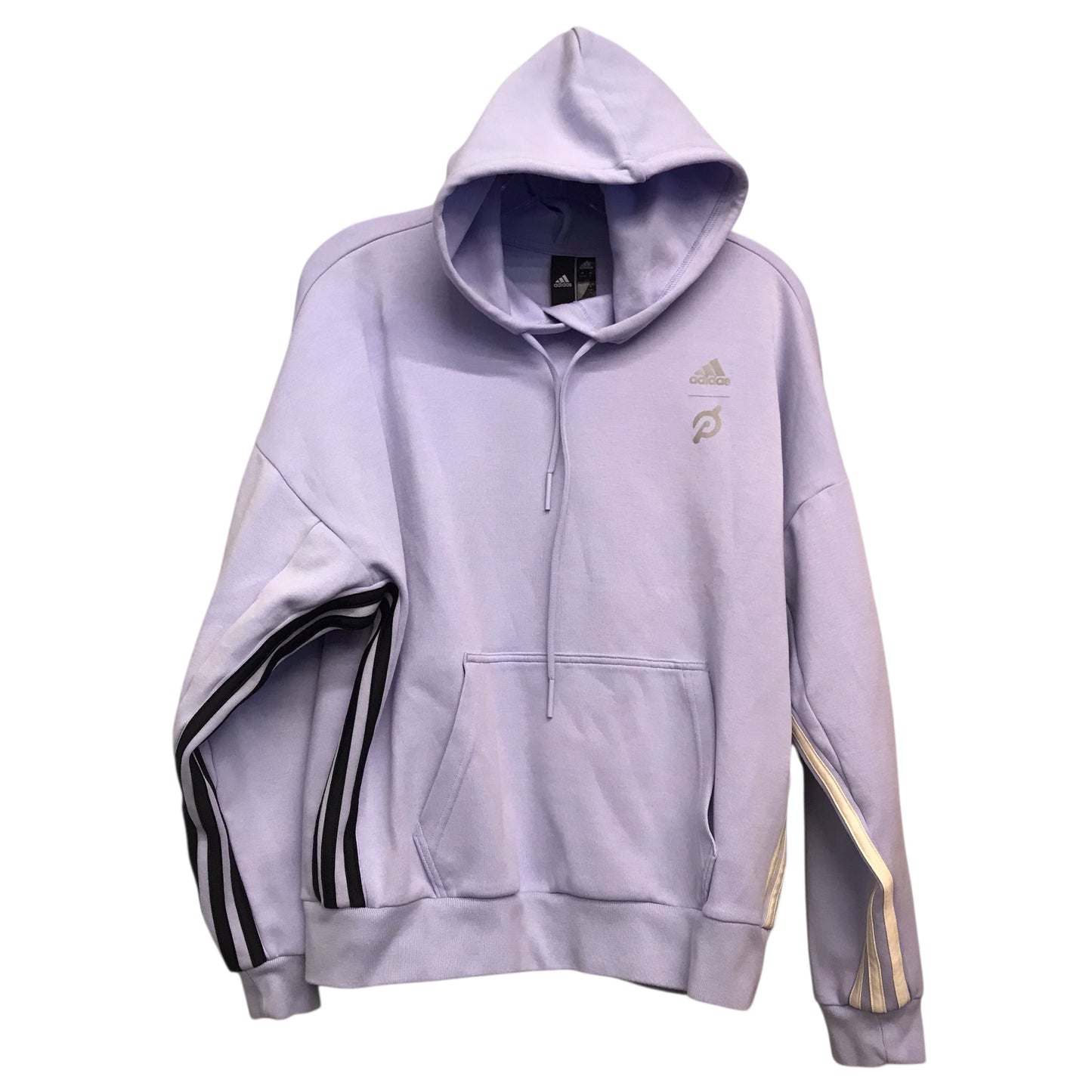 Athletic Sweatshirt Hoodie By Adidas In Purple, Size:S