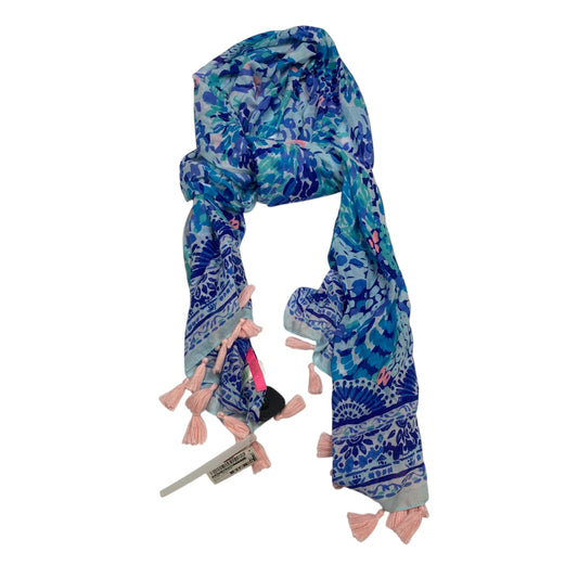 Scarf Designer By Lilly Pulitzer In Blue & Pink