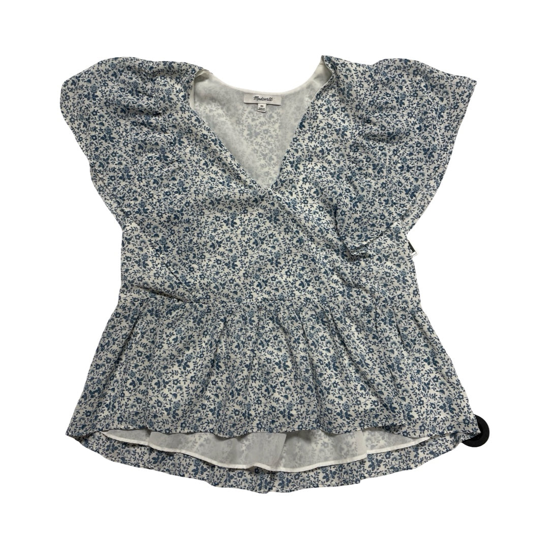 Top Ss By Madewell In Blue & White, Size:Xs