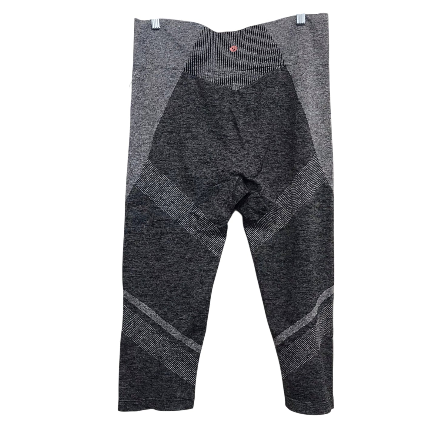 Athletic Leggings By Livi Active In Black & White, Size:1X