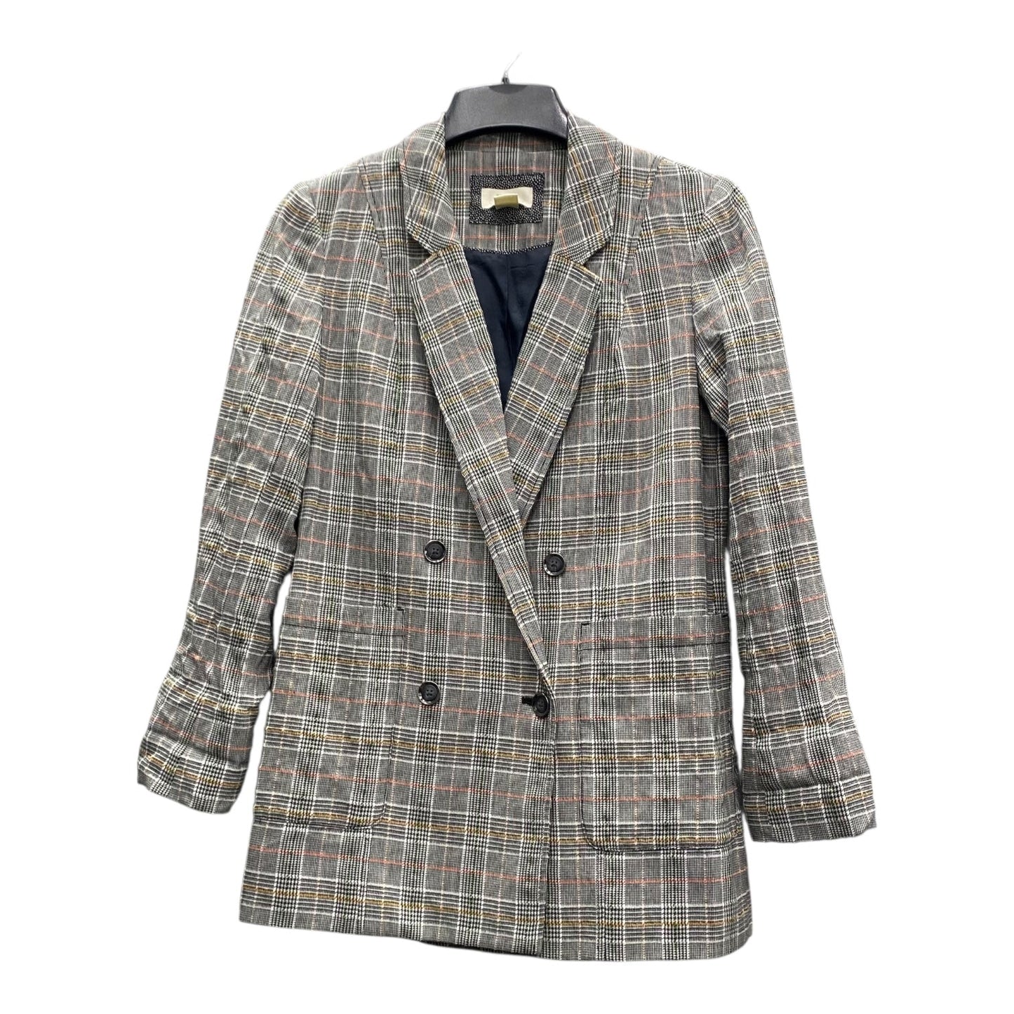 Blazer By Maeve In Grey, Size:Xs
