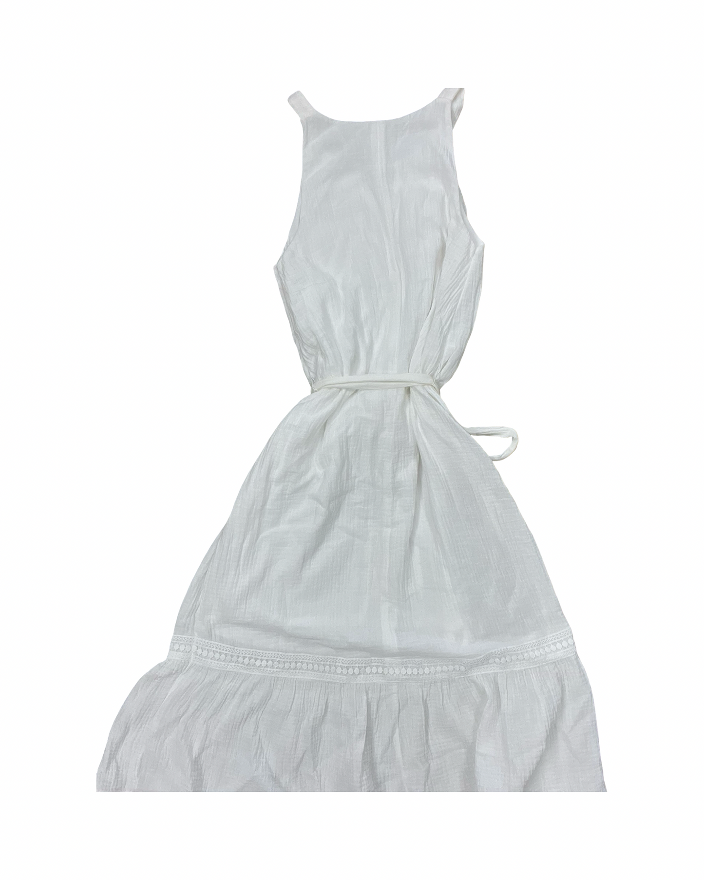 Dress Casual Maxi By Clothes Mentor In White, Size:L
